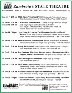 State Theatre Events 1.1.2015