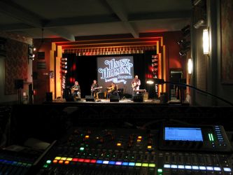 Stage view from sound booth