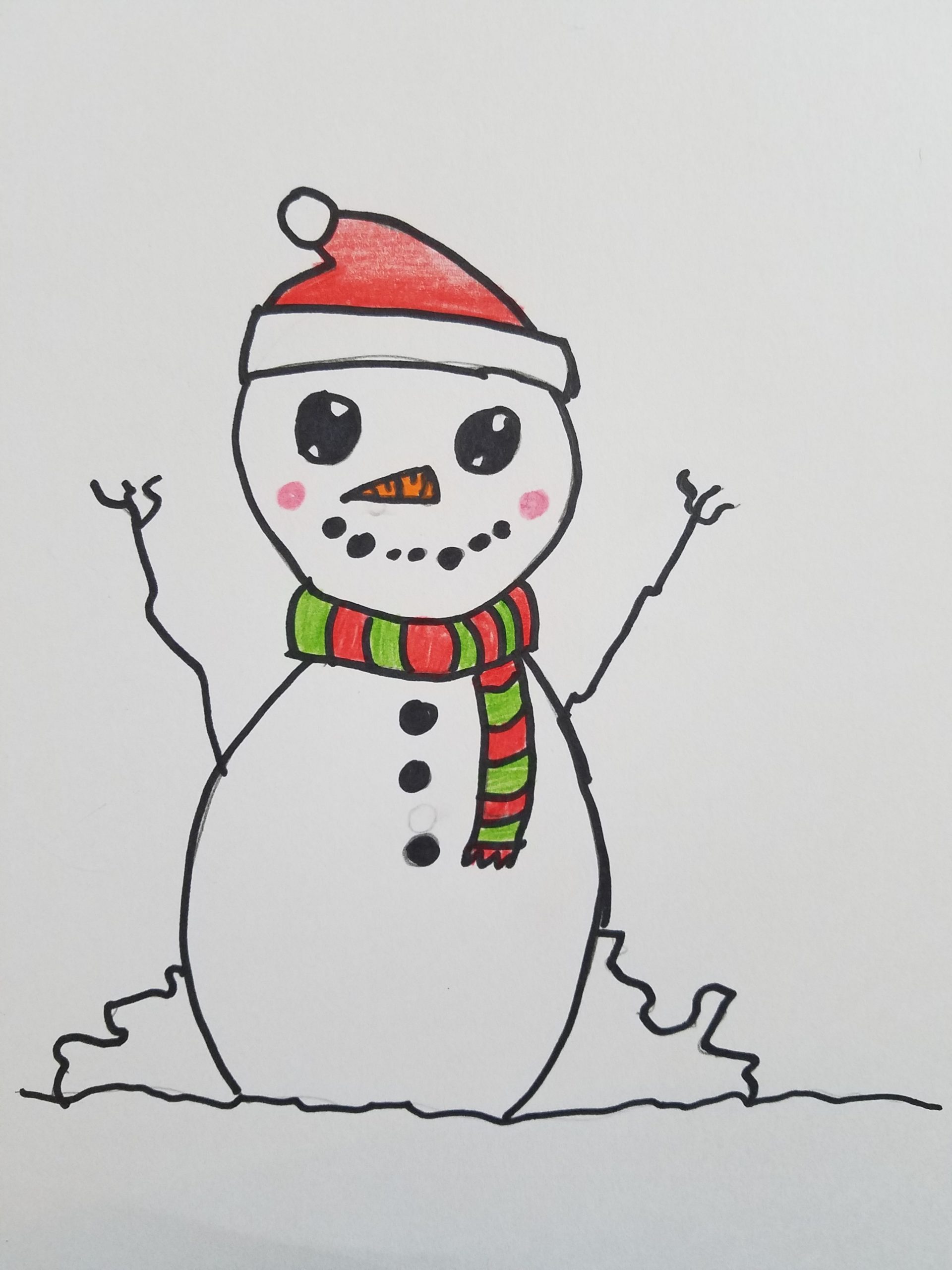 YAC 2020 #27 5-8 snowman